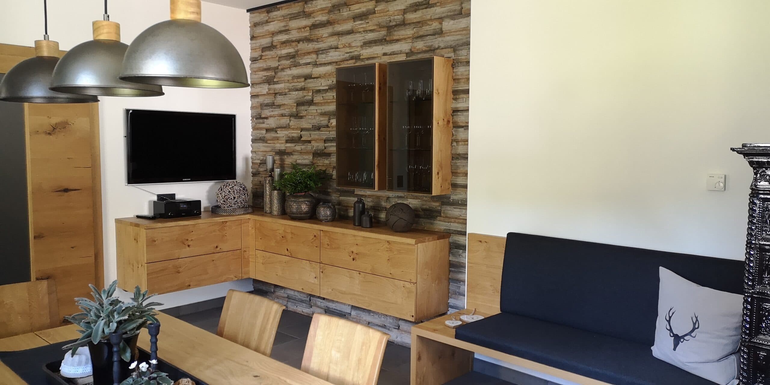 Küche mit Esszimmer
