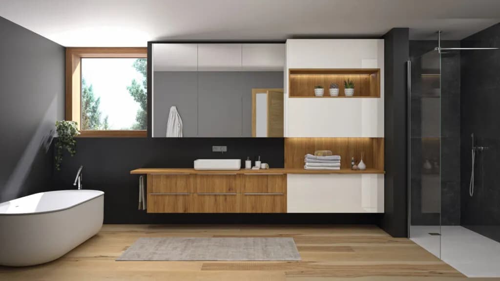 Moderne Badezimmermöbel